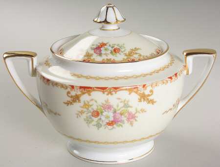 Mystery #110 Sugar Bowl & Lid