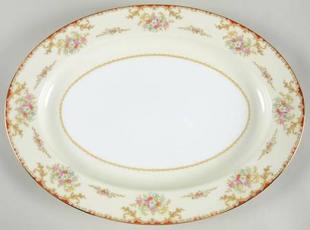 Mystery #110 16" Oval Serving Platter