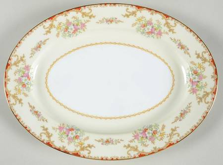 Mystery #110 11" Oval Serving Platter