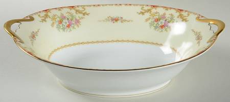 Mystery #110 10" Oval Vegetable Bowl