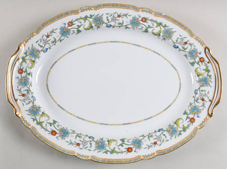 Mystery #112 16" Oval Serving Platter