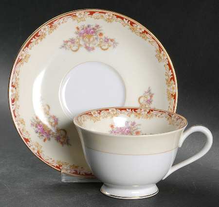 Mystery #114 Burgundy by Noritake