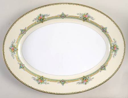 Mystery #116 16" Oval Serving Platter