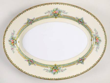 Mystery #116 11" Oval Serving Platter