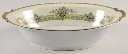 Mystery #116 10" Oval Vegetable Bowl