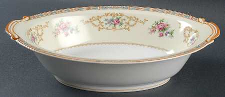 Mystery #119 10" Oval Vegetable Bowl
