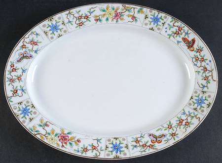 Mystery #122 14" Oval Serving Platter