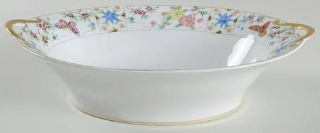 Mystery #122 10" Oval Vegetable Bowl