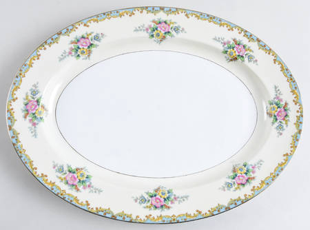 Mystery #126 16" Oval Serving Platter