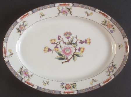 Mystery #12a 11" Oval Serving Platter