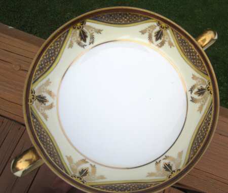 Mystery #13 Flat Cream Soup Bowl