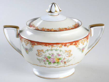 Mystery #131 Sugar Bowl & Lid