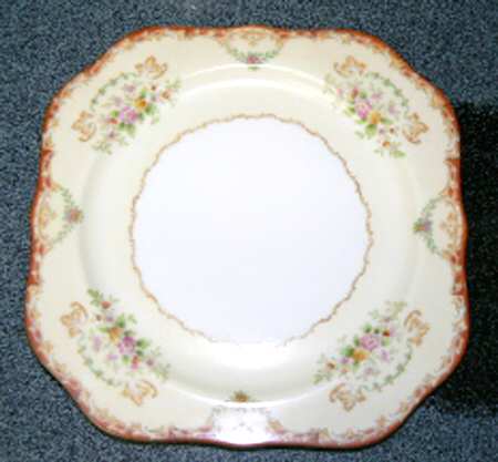 Mystery #131 Square Salad Plate