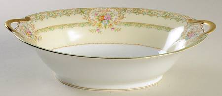 Mystery #134 10" Oval Vegetable Bowl