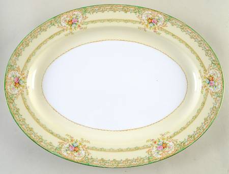 Mystery #134 16" Oval Serving Platter