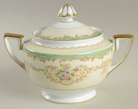 Mystery #136 Sugar Bowl & Lid