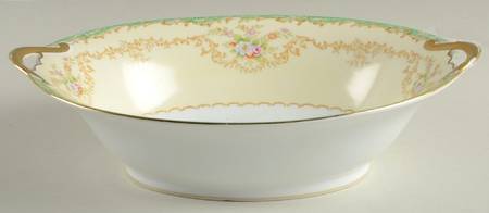 Mystery #136 10" Oval Vegetable Bowl