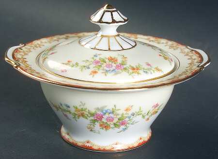 Mystery #142 Sugar Bowl & Lid