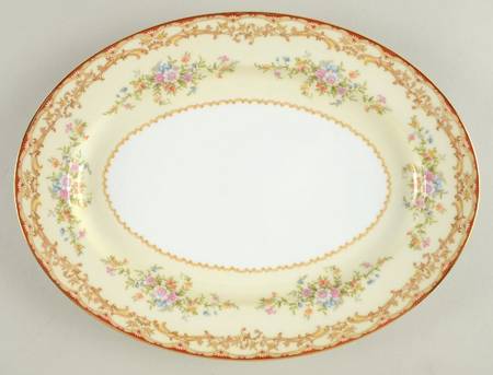 Mystery #142 11" Oval Serving Platter
