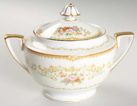 Mystery #145 Sugar Bowl & Lid