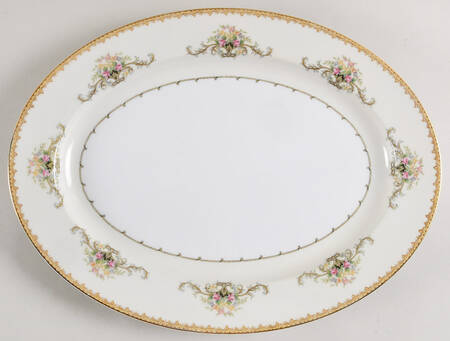 Mystery #149 16" Oval Serving Platter