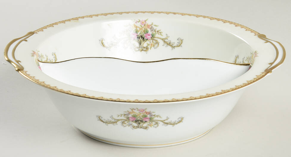 Mystery #149 Round Divided Vegetable Bowl