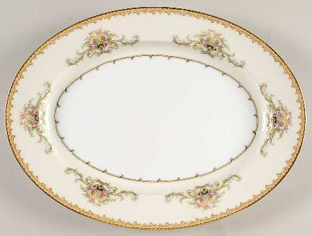 Mystery #149 11" Oval Serving Platter