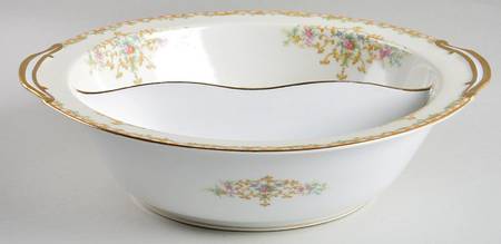 Mystery #157 Round Divided Vegetable Bowl