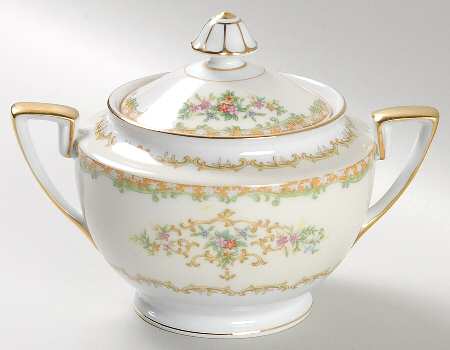 Mystery #157 Sugar Bowl & Lid