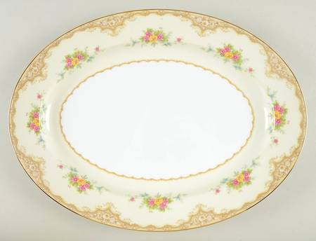 Mystery #158 16" Oval Serving Platter