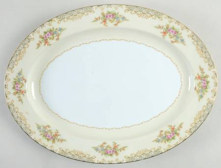 Mystery #162 16" Oval Serving Platter