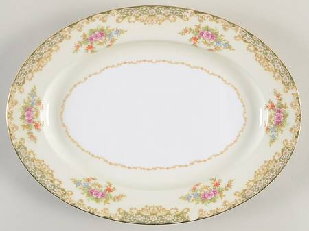 Mystery #162 11" Oval Serving Platter