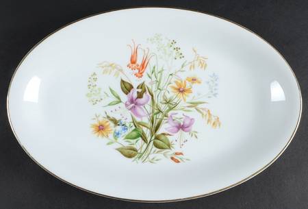 Mystery #164 12" Oval Serving Platter