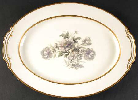 Mystery #165 16" Oval Serving Platter