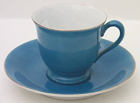 Mystery #170 Footed Demitasse Cup & Saucer Set