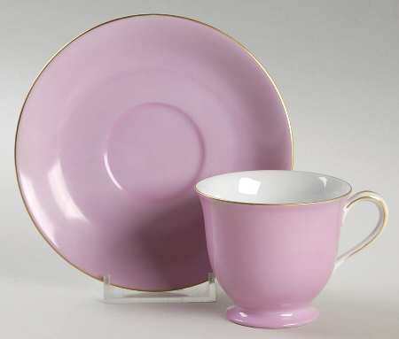Mystery #170 Footed Demitasse Cup & Saucer Set