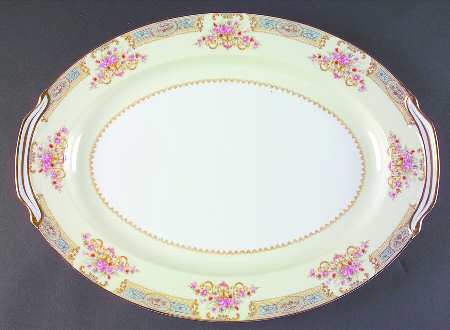 Mystery #171 16" Oval Serving Platter