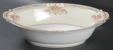 Mystery #171 10" Oval Vegetable Bowl