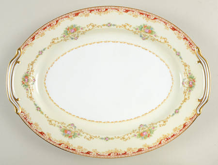 Mystery #173 13" Oval Serving Platter