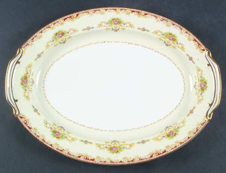 Mystery #173 16" Oval Serving Platter
