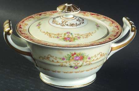 Mystery #173 Sugar Bowl & Lid