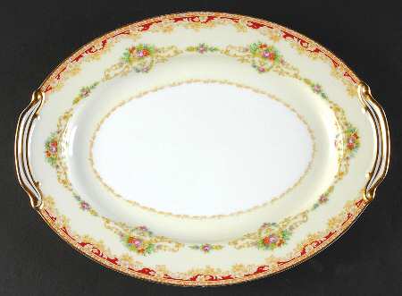 Mystery #173 11" Oval Serving Platter