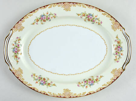 Mystery #175 13" Oval Serving Platter