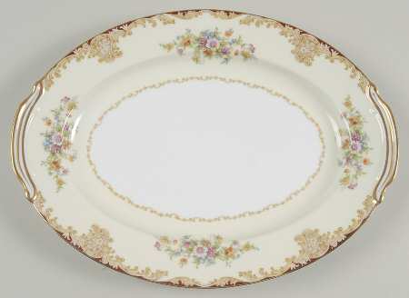 Mystery #175 11" Oval Serving Platter