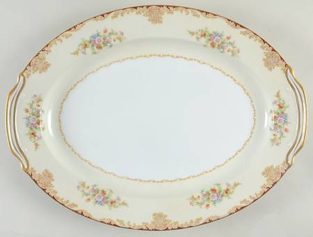 Mystery #175 16" Oval Serving Platter
