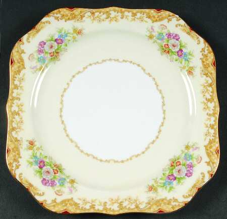 Mystery #176 Square Salad Plate