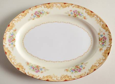 Mystery #176 11" Oval Serving Platter