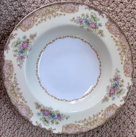 Mystery #177 Rim Soup Bowl