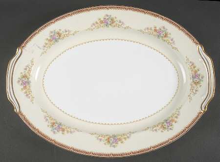 Mystery #179 16" Oval Serving Platter