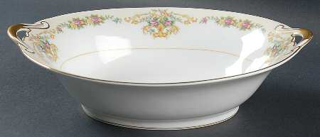 Mystery #180 10" Oval Vegetable Bowl